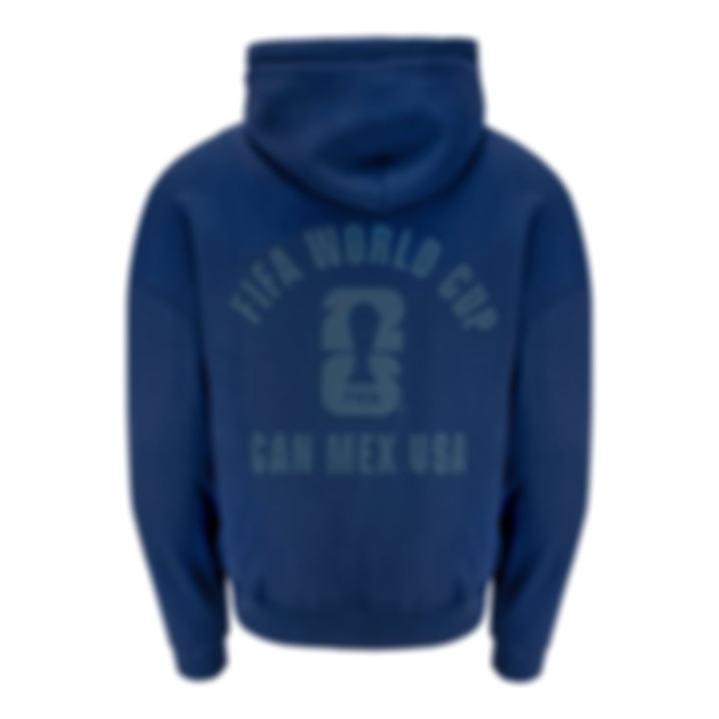 Puff Arch Navy Hoodie - Unisex