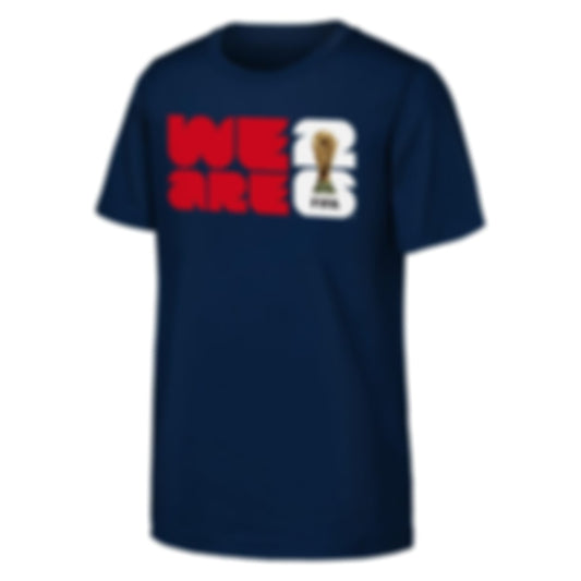 'We Are' 26 Emblem Navy T-Shirt - Unisex